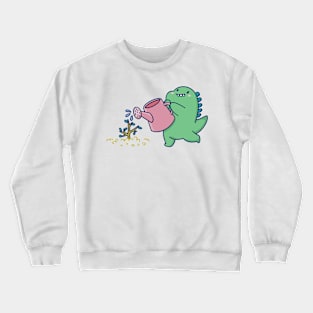 Dinosaur gardening Crewneck Sweatshirt